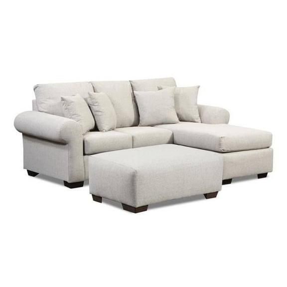 Neo Living NL725-GRAY-CHOF Urban Sofa Sectional with Reversible Chaise, Gray