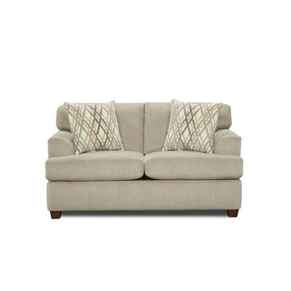Neo Living NL750-SAND-LOVE Molly Loveseat Sofa, Sand