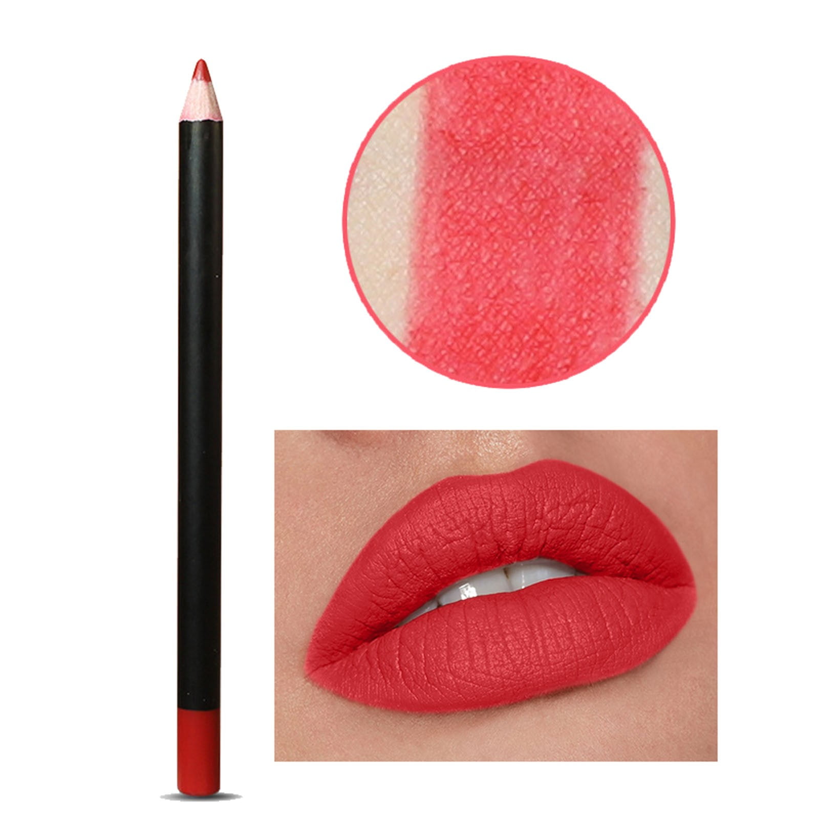 Neo Non Sticky and Non Fading Lipstick Lipstick Pen 19 Colors Lip Hook Line Easily Draws Lips