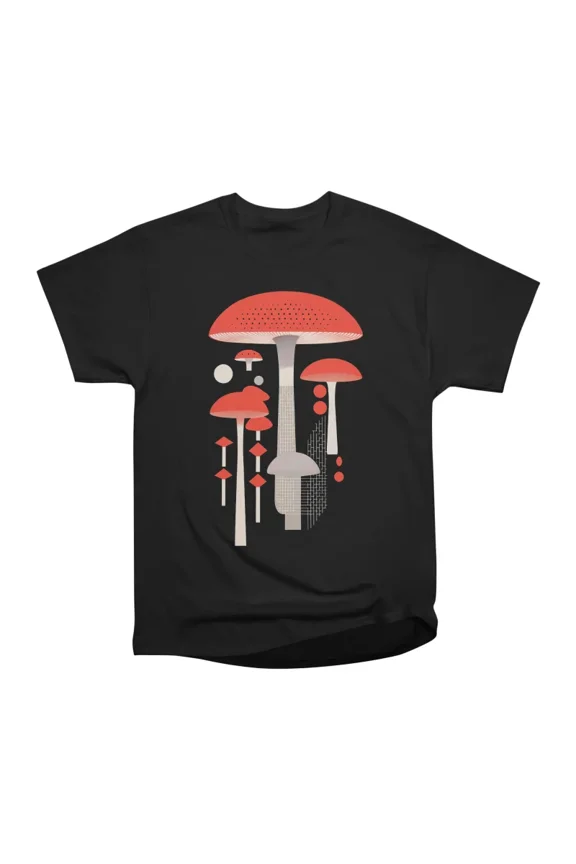 Neo Retro Fungi T-Shirt Tee Gift For Him Merch For Her Apparel For Friend