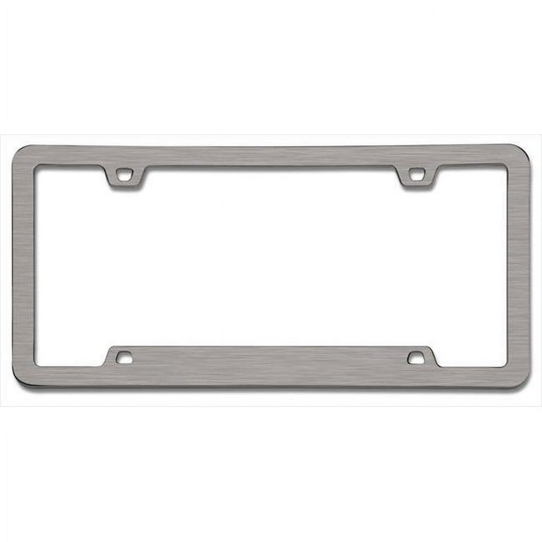 Neo Sport License Plate Frame, Brushed Nickel - Walmart.com