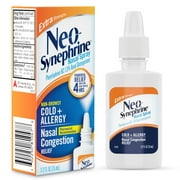 Neo-Synephrine Nasal Spray Extra Strength, Phenylephrine Nasal Spray, 0.5 oz