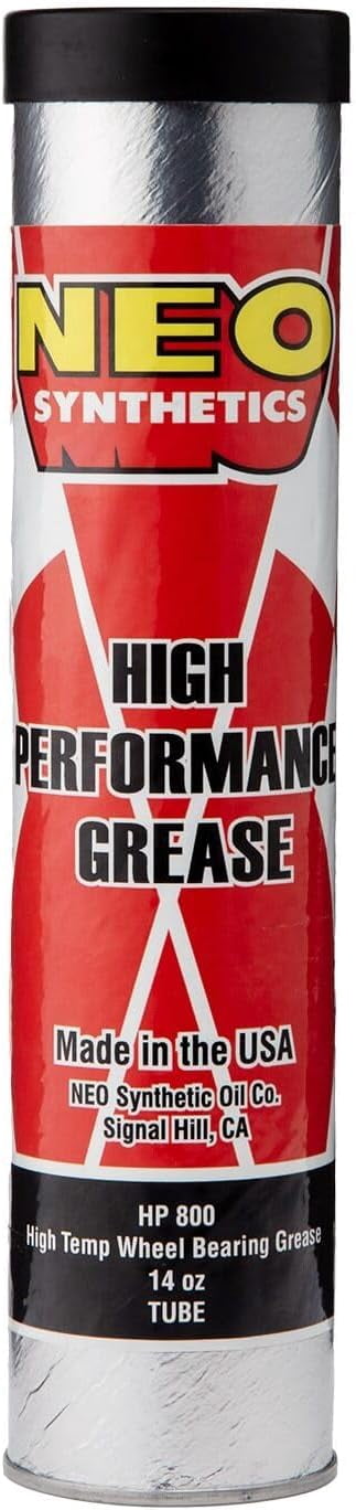 Neaw Greasing Neo Synthetics HP800 High Performance Wheel Bearing Grease, 14 Ounce ...