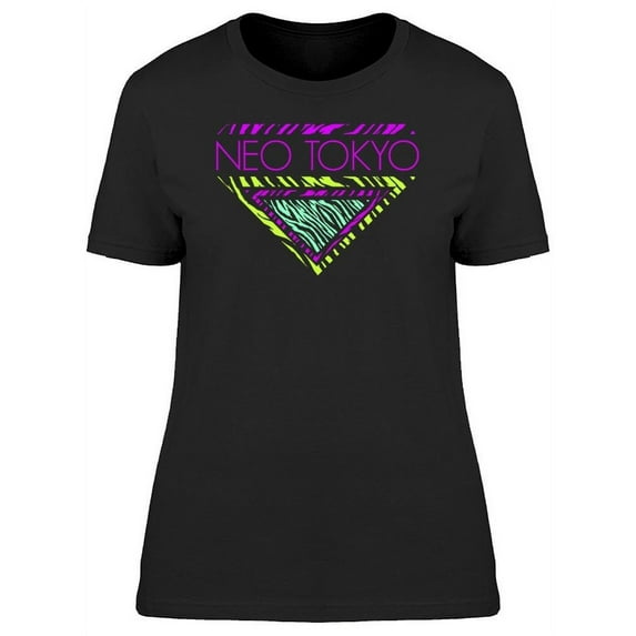 Neo Tokyo Zebra Print Colors T-Shirt Women -Image by Shutterstock, Female 3X-Large