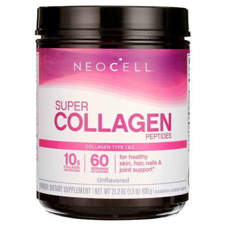 Super Collagen Peptides | Types 1 and 3 | Unflavored | 21.2 Ounces | by NeoCell