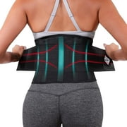 NeoHealth Lumbar Support Belt, Large, Black