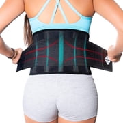 NeoHealth Lumbar Support Belt, XL, Black