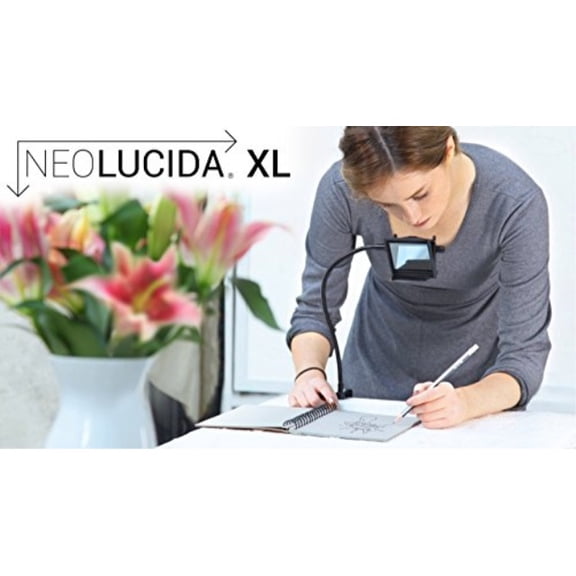 NeoLucida XL: a See-Through Camera Lucida