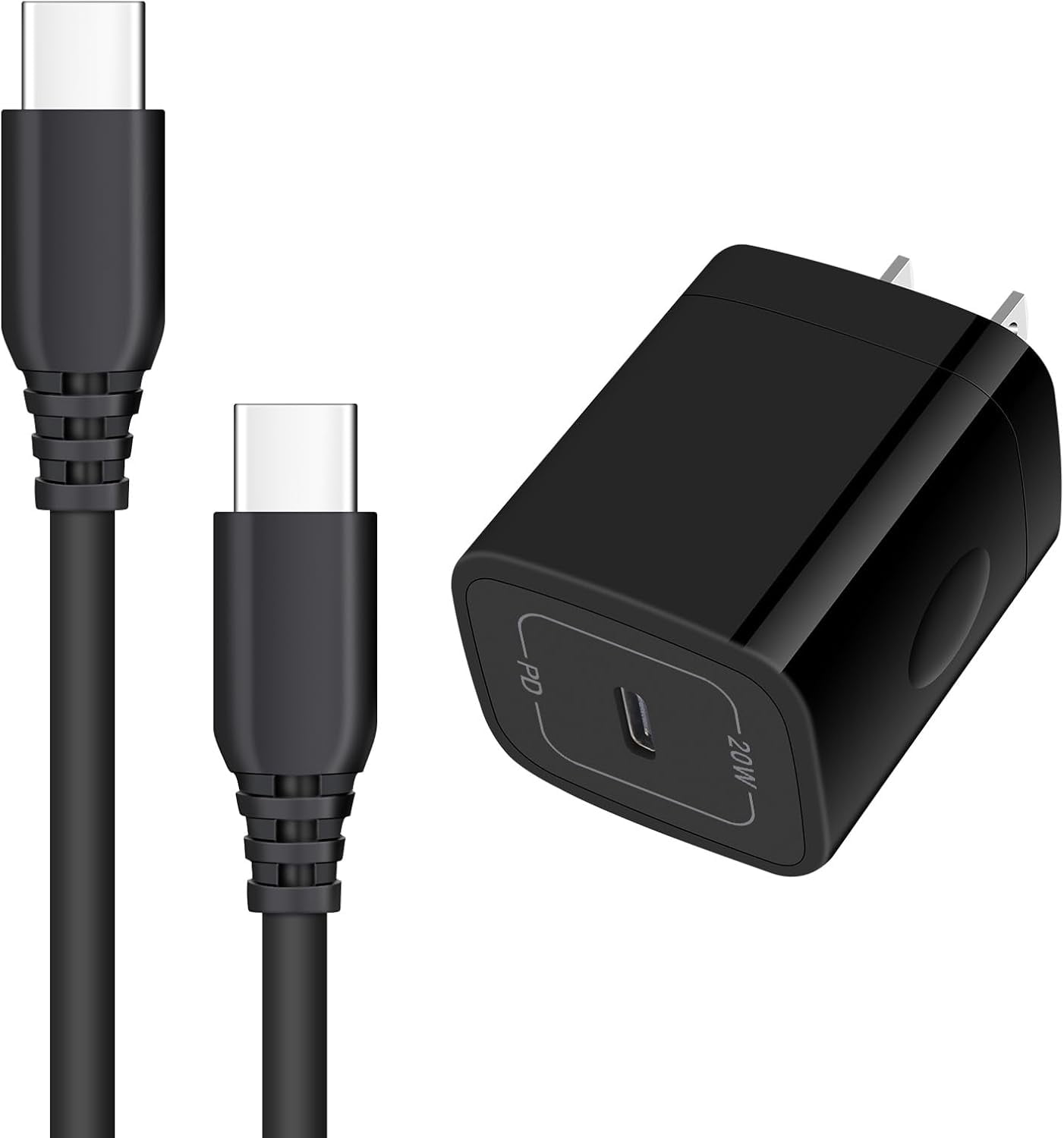 NeoMart Type C Phone Fast Charger for Samsung Galaxy Z Flip7 FE 7 6 5 4 3 Z Fold7 6 5 4 A16 5G A15 A35 A25 A55 A56 S25 Ultra S24 S23 S22 S21,9a,9 Pro XL Fold,9,8,Wall Charger Cube USB C Cable 6FT