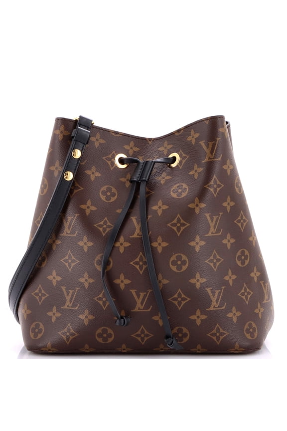 NeoNoe Handbag Monogram Canvas with Leather MM By Rebag