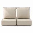 thumbnail image 1 of NeoNubo Outdoor Deep Seat Cushion, 22 x 24 x 6 inch for Patio Furniture, Waterproof Fade & Weather Resistant for Wicker Chair, Sofa, Couch, 1 of 10