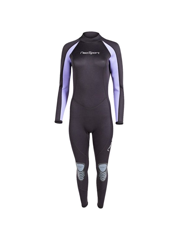 3/2mm Women's Full Wetsuit - Black/Purple, 14