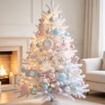 thumbnail image 1 of Neoargh 58 Pack Christmas Balls Ornaments, Macaron Shatterproof Christmas Ornaments Set, Xmas Seasonal Cute Hanging Pendants Gift Package for Tree Party Holiday Indoor Decor, 1 of 6