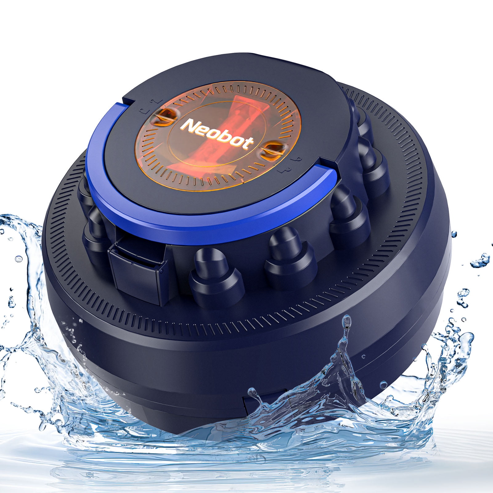 Neobot Rechargeable Robotic Pool Cleaner, 120 Mins Runtime, LED, Dual