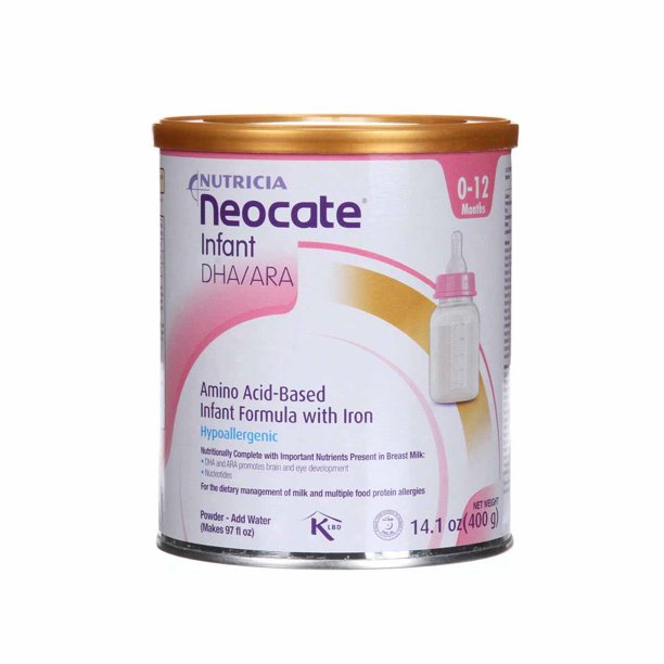 Neocate Infant Hypoallergenic, Amino AcidBased Baby Formula with DHA