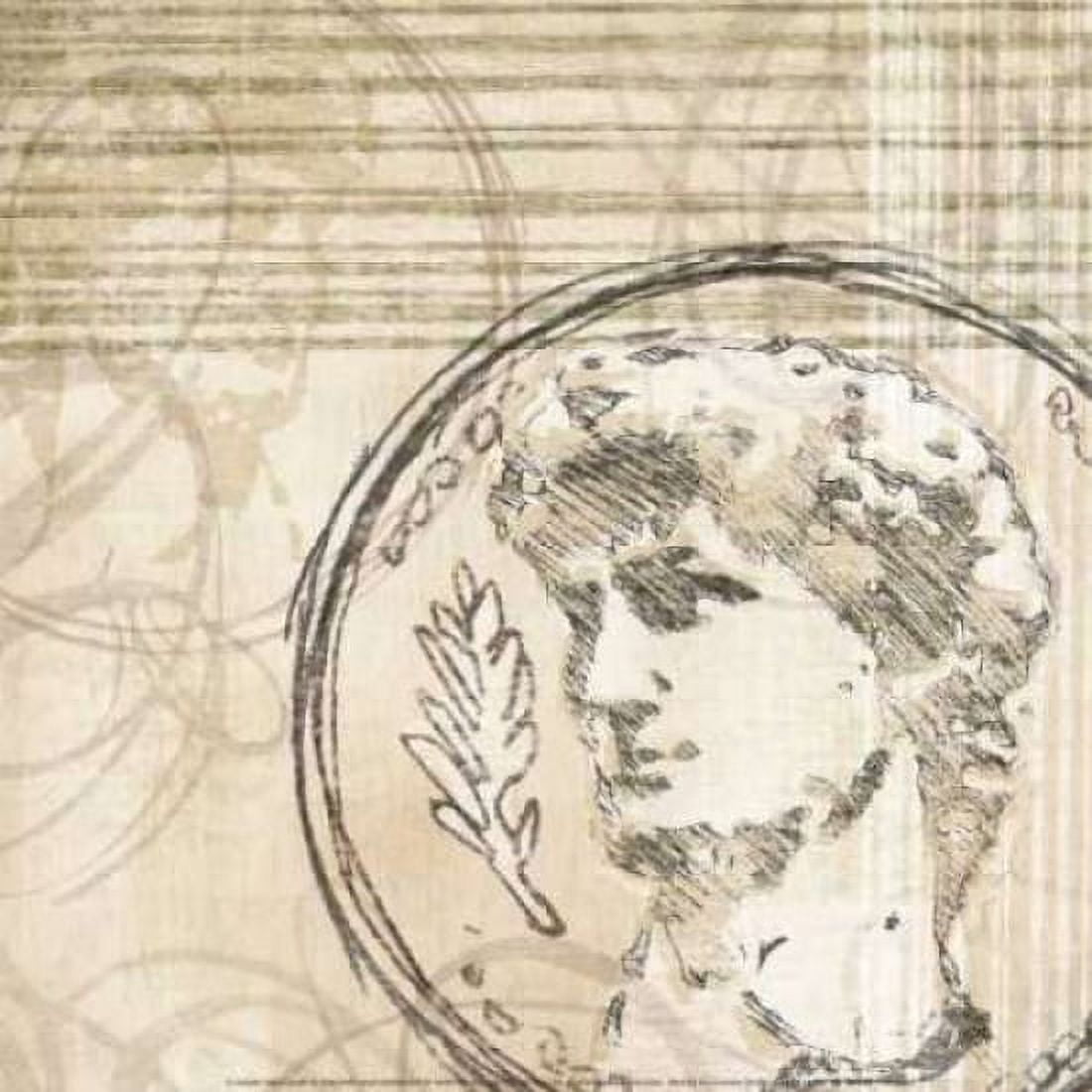 Neoclassic III Canvas Art - Amori (24 x 24)