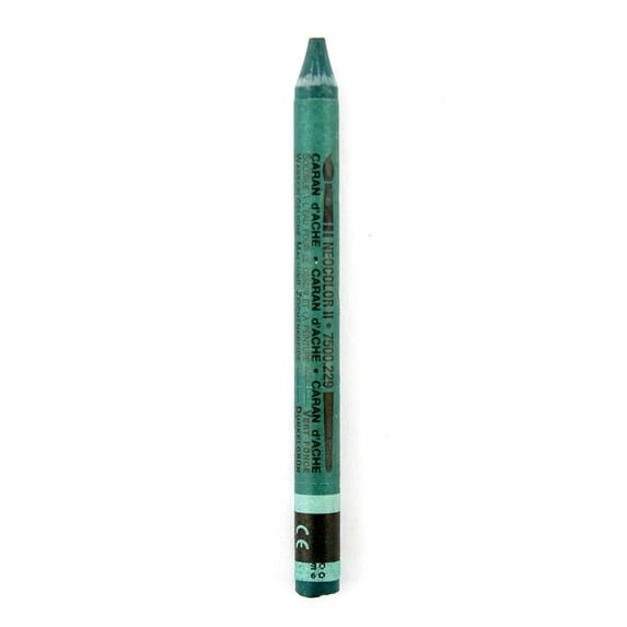 Neocolor II Aquarelle Water Soluble Wax Pastels dark green (pack of 10)