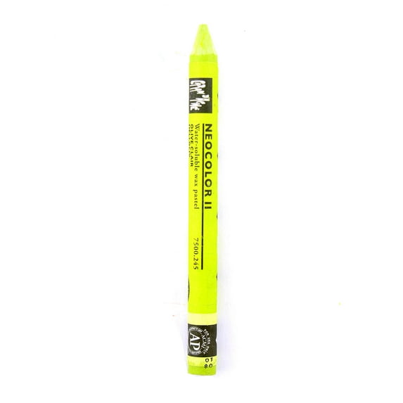 Neocolor II Aquarelle Water Soluble Wax Pastels light olive (pack of 10)