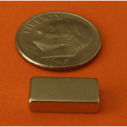 Neodymium Bar Magnets   1/2 x 1/4 x 1/8