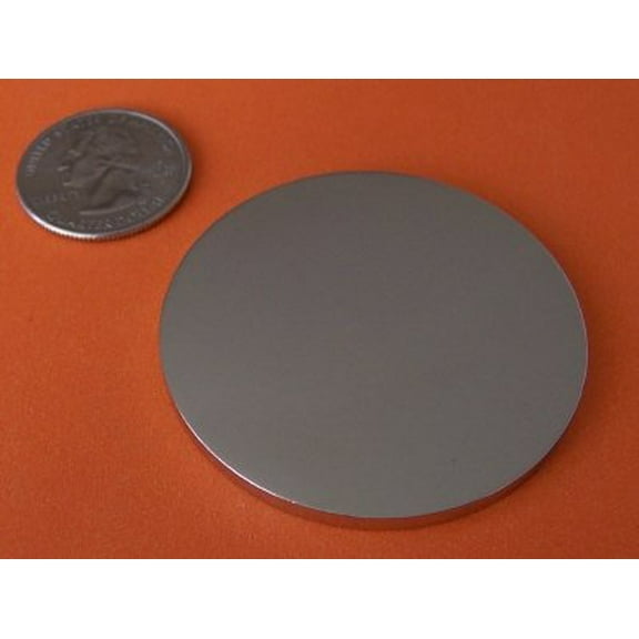 Neodymium Disc Magnet 2" x 1/8"   Rare Earth Magnets for Crafts, DIY, Science, Office & Hobby - Shipping Included