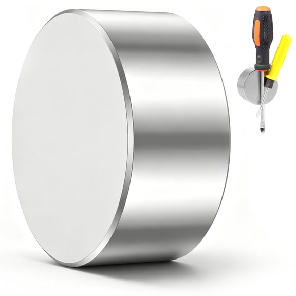 Neodymium Magnet 55 lb, 12.4" Pull Force Industrial Holding Magnet