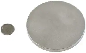 Neodymium Magnets 3 in x 1/4 in Strong Disc