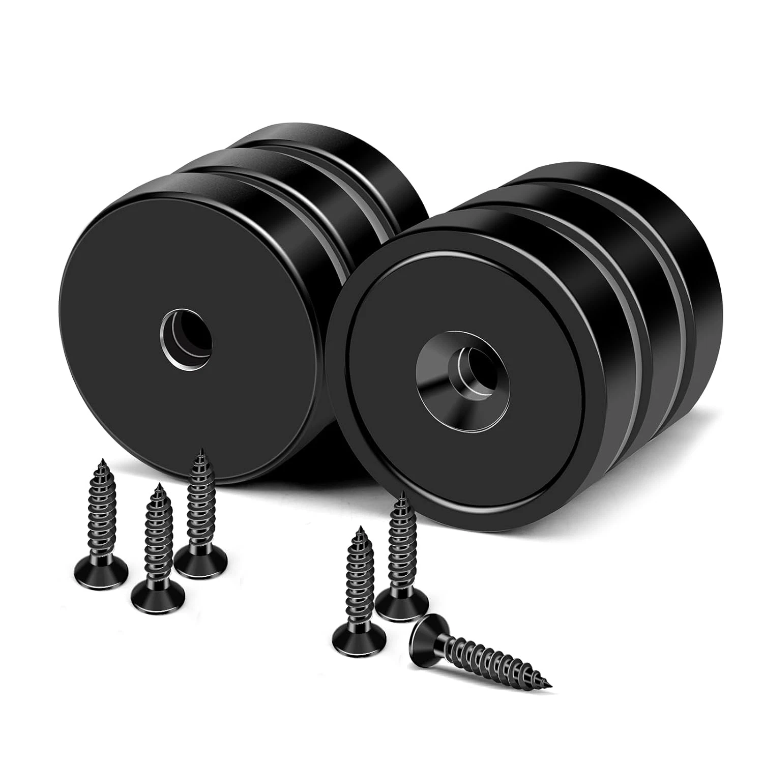 Neodymium Magnets, 30Lbs Earth Magnets Heavy Duty, Small Round Rare Earth Base M