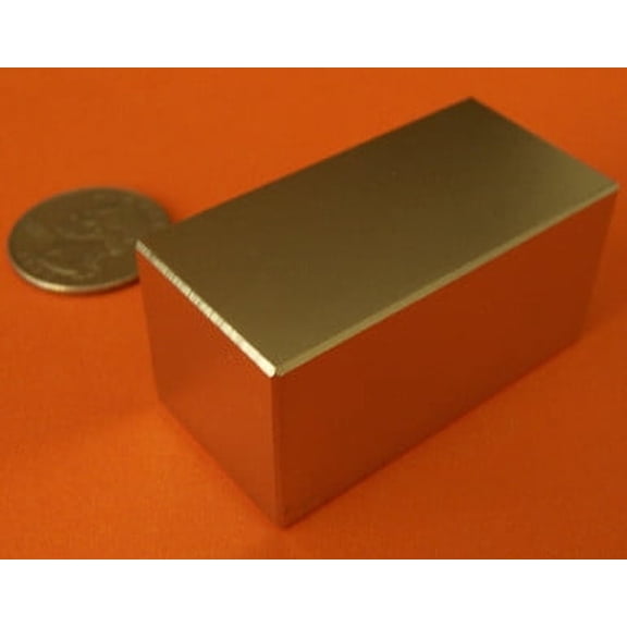 Neodymium Magnets N42 Block 2 in x 1 in x 1 in