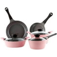 thumbnail image 1 of Neoflam Eela 8-Piece Nonstick Cast Aluminum Cookware Set with Lid, 1 of 5