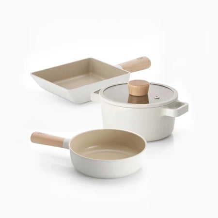 Neoflam FIKA Mini Petit 4-Piece Cookware Set, Made in Korea