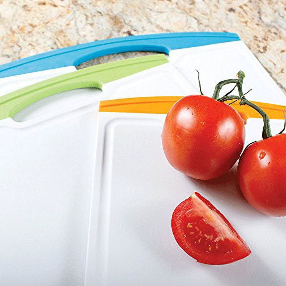 Neoflam Multi Color Coded Cutting Board Set, 3 Piece