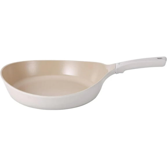 Neoflam Vulcan Ivory 11" Nonstick Frying Pan, Lightweight Cast Aluminum Skillet with Ceramic Coating, Induction Compatible, Made in Korea