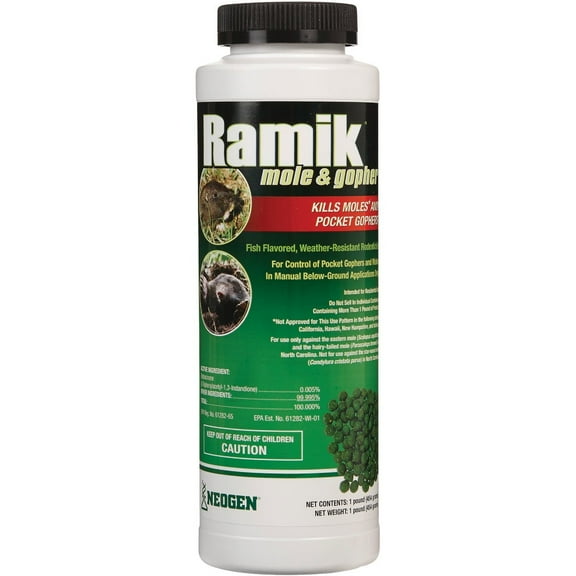 Ramik Mole and Gopher Bait