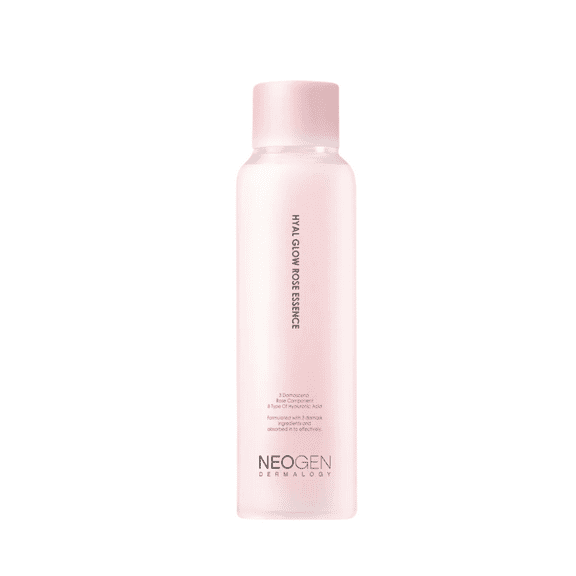 Neogen Hyal Glow Rose Essence Hydrating Facial Toner, 5.4 fl oz and 120 sheets