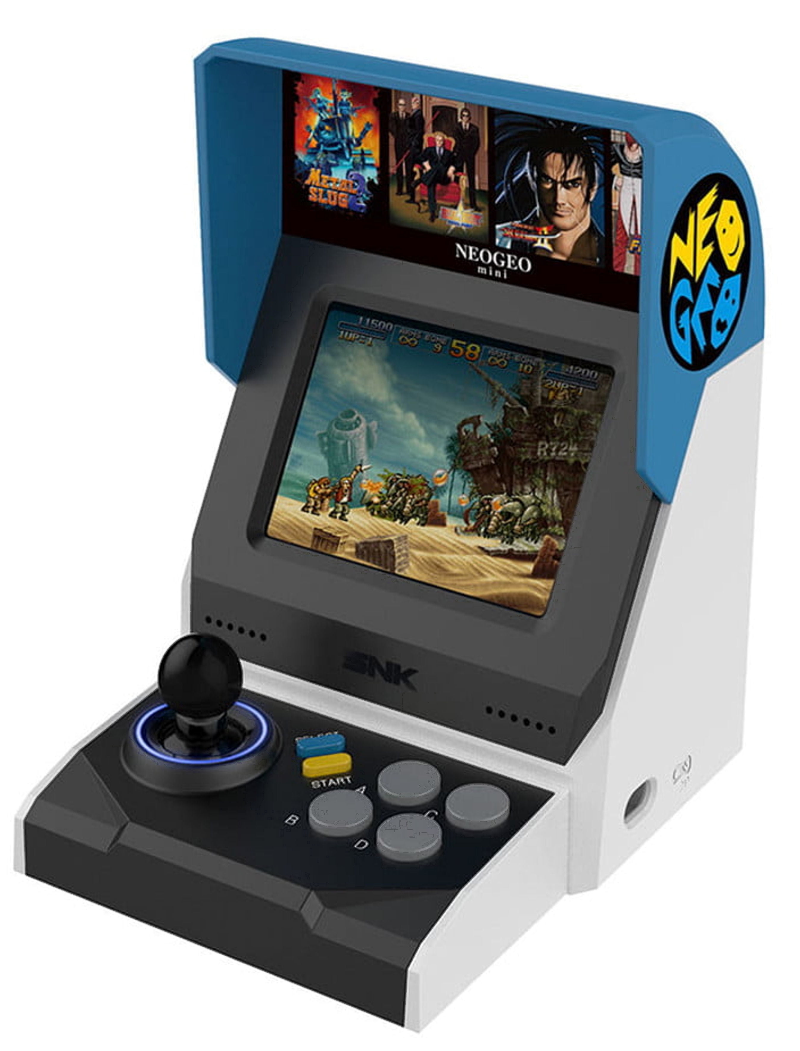 The Samurai Shodown Neo Geo Mini has better games, but it's still