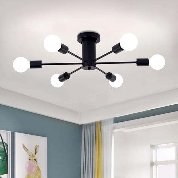 Neoglint 6-Light Modern Chandelier