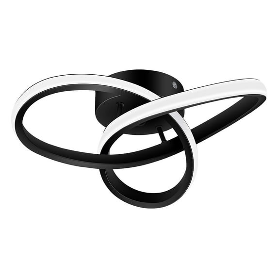 Neoglint LED Ceiling Light Hallway Lights Curved Design Ceiling Lamps 3-Color Light for Bedroom Living Room Balcony Corridor Stair Aisle