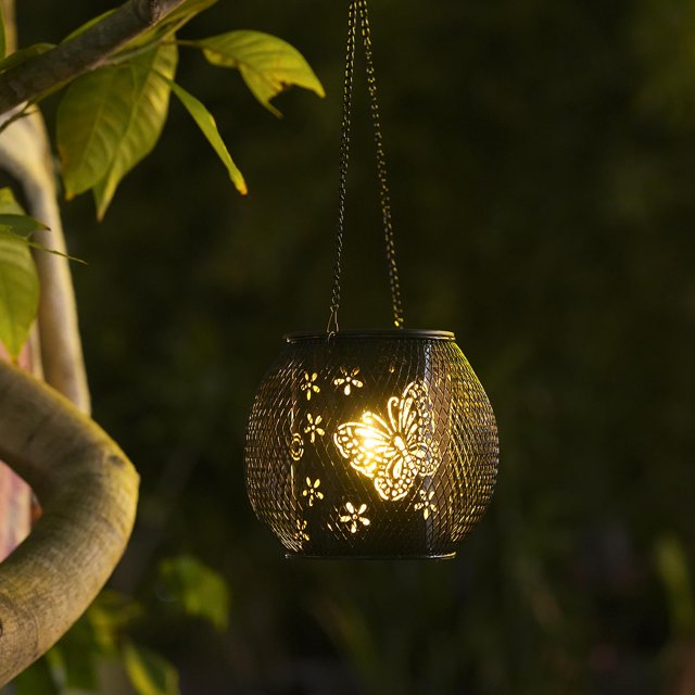 Neoglint Solar Lanterns Outdoor MMF7 Waterproof Upgraded IP65 Metal