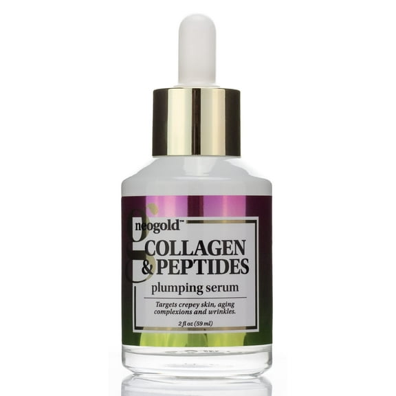 Neogold Collagen + Peptides Plumping Face Serum 2 fl oz