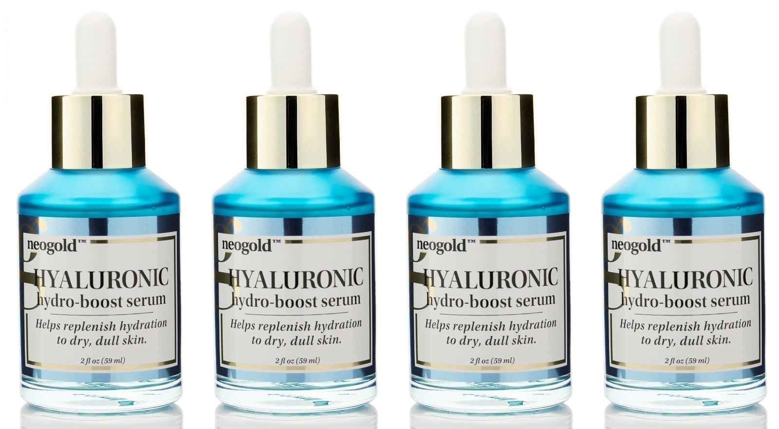 美容液 COLLABEAUTE+ GOLD NEO 30ml & 60ml Neogold Hyaluronic Hydro Boost Serum Face Eyes Wrinkles, Age Spot