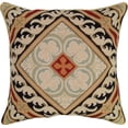 thumbnail image 1 of Neogothic Needlepoint Pillow with Zippered Back, 1 of 1