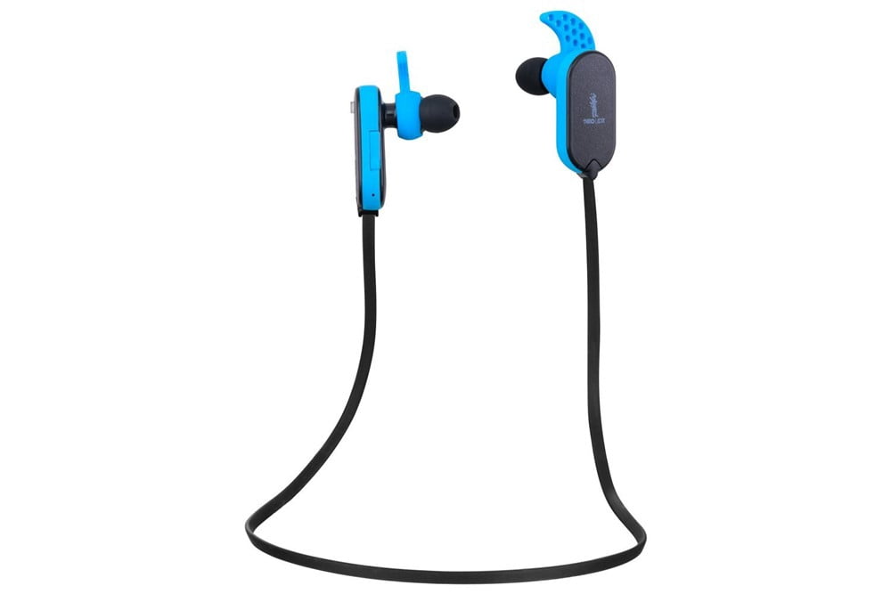 Neojdx Wingz Bluetooth Headphones, Wireless Sports Earphones w/ Mic IPX5 Waterproof HD Stereo Earbuds 6 Hour Battery Noise Cancelling Headsets