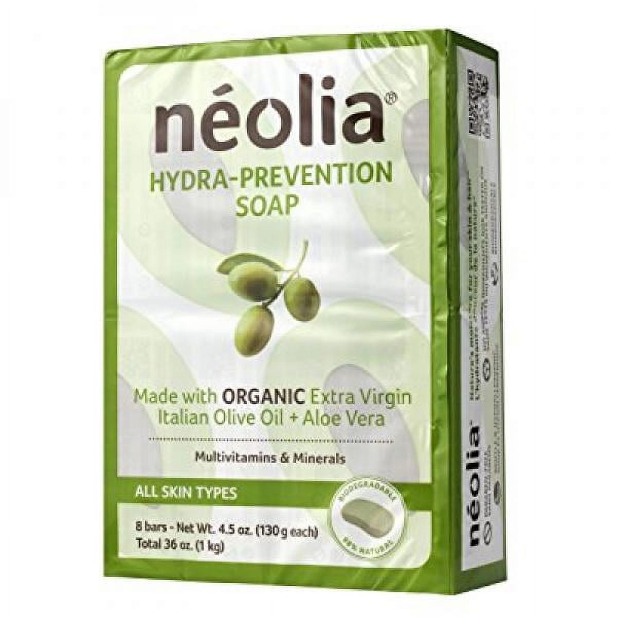 Neolia Hydraprevention Olive oil soap (8 x 130g)