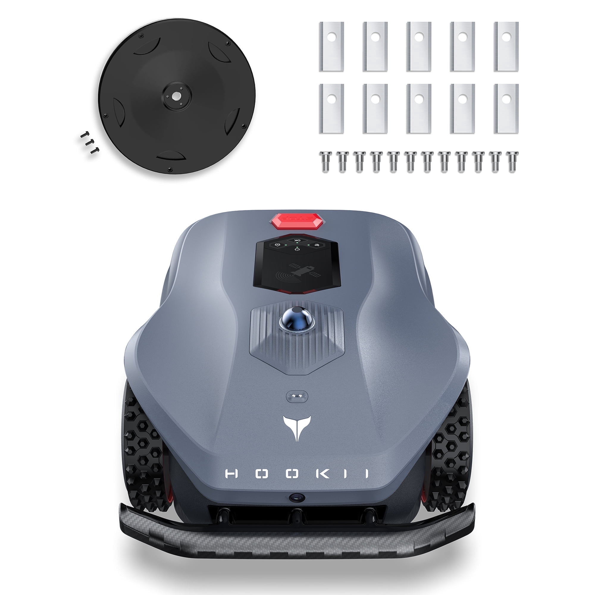 Neomow X LE Robot Lawn Mower Perimeter Wire Free for 0.37 Acre 3D LiDAR SLAM Vision Mapping Robotic Lawnmower with 4G, No RTK Station Required, AI Accurate Obstacle Avoidance, App Control, Anti-Theft