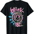 thumbnail image 1 of Neon 182 Rock Band Retro Music Vibrant Concert Art Unisex T-Shirt up to size 5XL, 1 of 2