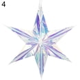 thumbnail image 1 of Neon 3D Snowflakes for Home Christmas Tree Garlands Decorations Party Supplies, 1 of 7