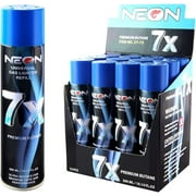 Neon 7x Refined Butane Gas 300ml 12 Cans