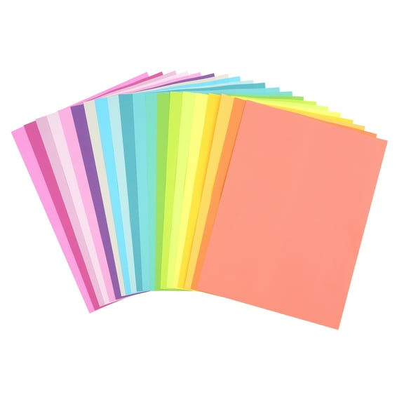 Neon 8.5" x 11" Mixed Paper Pack by Recollections  Acid and Lignin Free Paper for Scrapbooks - Arts & Crafts - 8 Pack