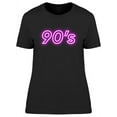 thumbnail image 1 of Neon 90s Icon T-Shirt Women -Image by Shutterstock, Female Large, 1 of 2