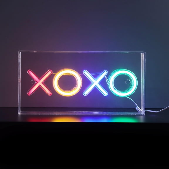 Neon Art Desktop & Wall Signs-XOXO (NXOXO)